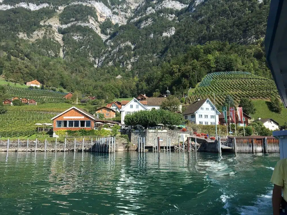 Walensee alpine lake